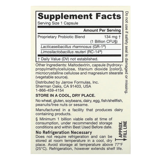 Jarrow Formulas, Fem Dophilus, 1 Billion CFU, 30 Veggie Capsules