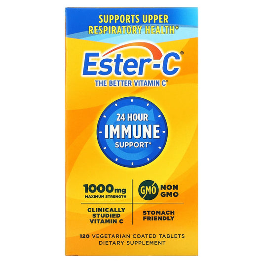 Nature's Bounty-Ester-C-Maximum Strength-1,000 mg-120 Vegetarian Coated Tablets