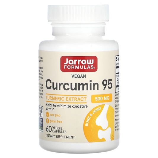 Jarrow Formulas-Curcumin 95-Turmeric Extract-500 mg-60 Veggie Capsules
