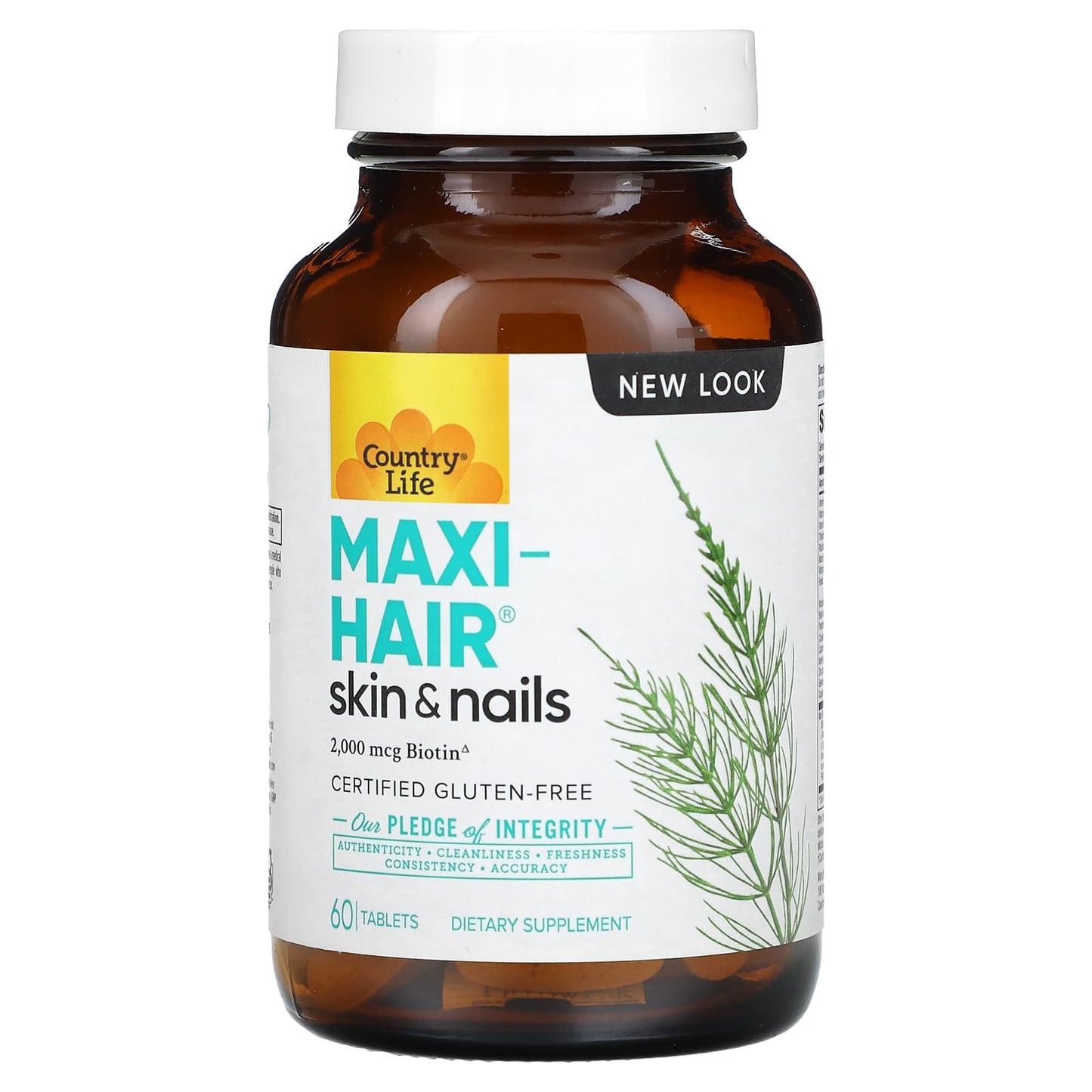 Country Life-Maxi-Hair-Skin & Nails-60 Tablets