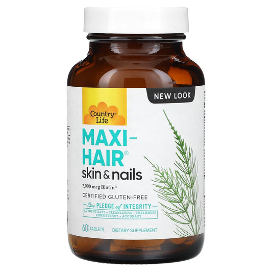Country Life-Maxi-Hair-Skin & Nails-60 Tablets