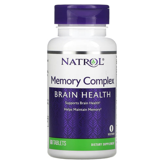 Natrol-Memory Complex-Brain Health-60 Tablets