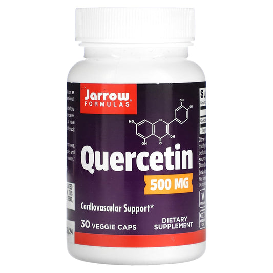 Jarrow Formulas-Quercetin-500 mg-30 Veggie Caps