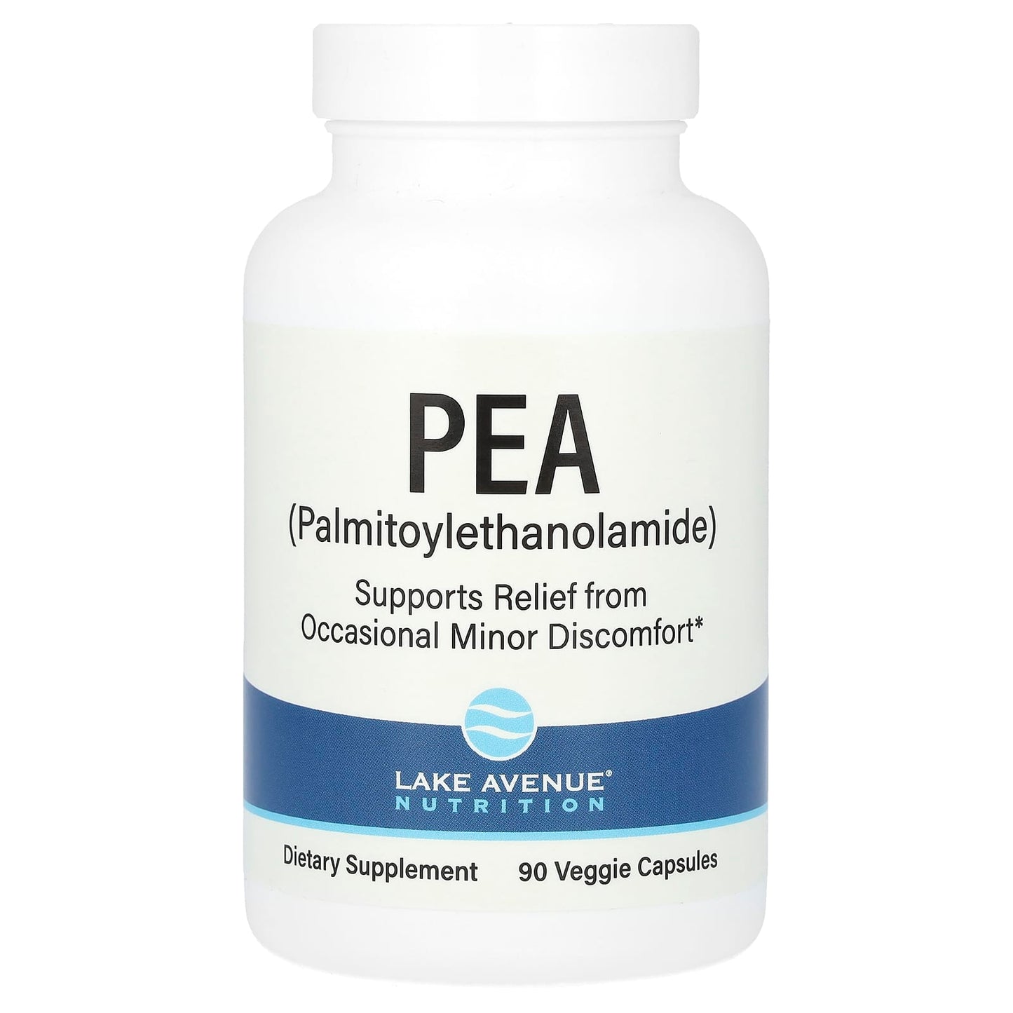 Lake Avenue Nutrition-PEA (Palmitoylethanolamide)-90 Veggie Capsules