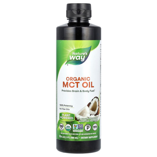 Nature's Way-Organic MCT Oil-16 fl oz (480 ml)