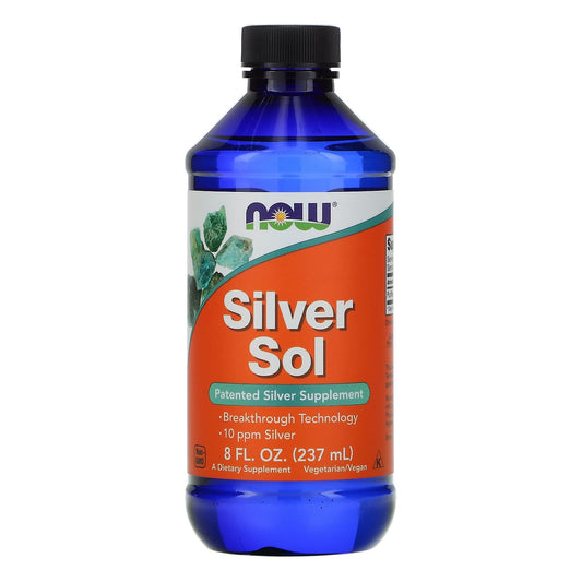NOW Foods-Silver Sol-8 fl oz (237 ml)